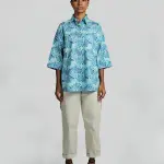 Miranda Top Sepak Takraw in Blue Light